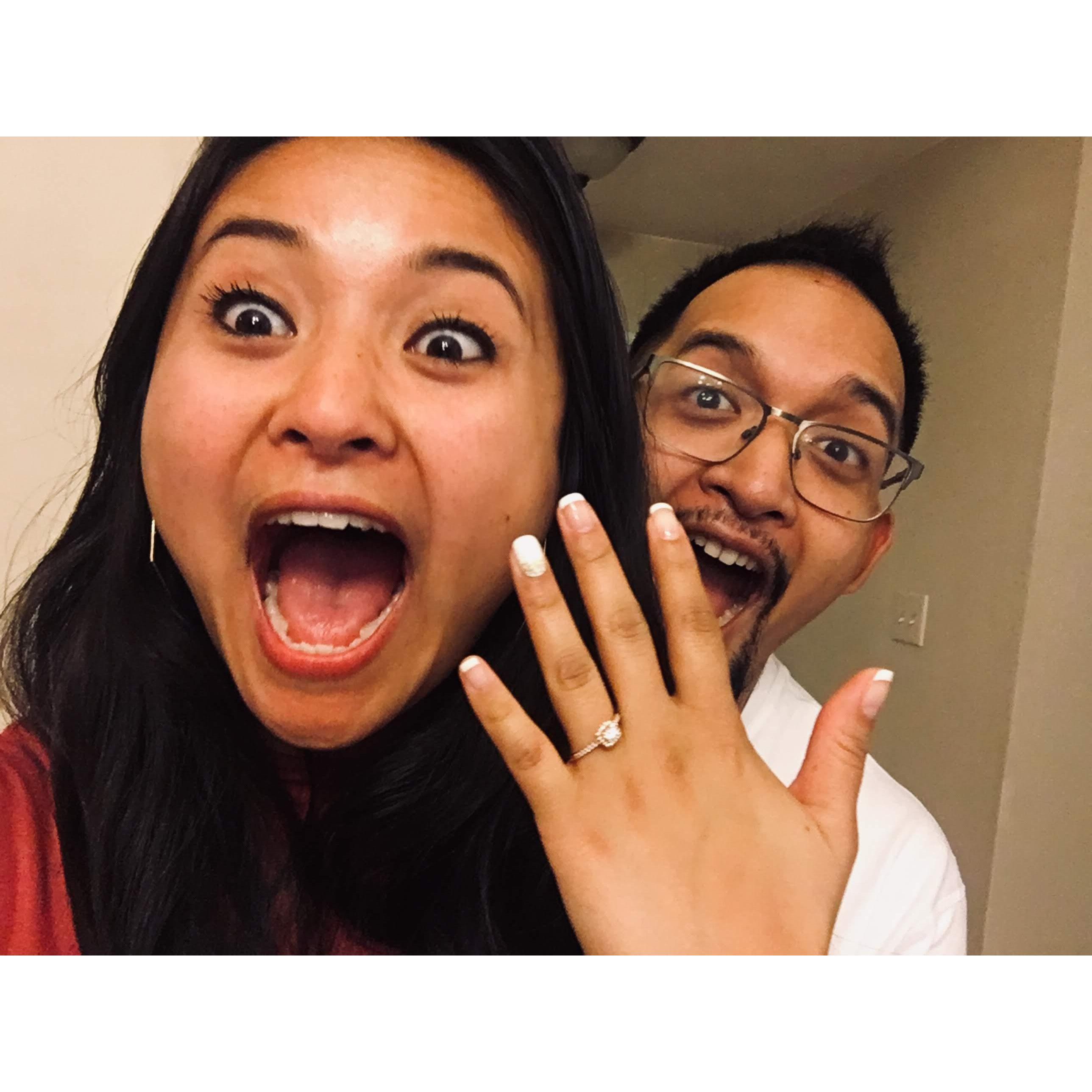 John's 27th Bday.
We're engaged!
Dec. 8, 2018
