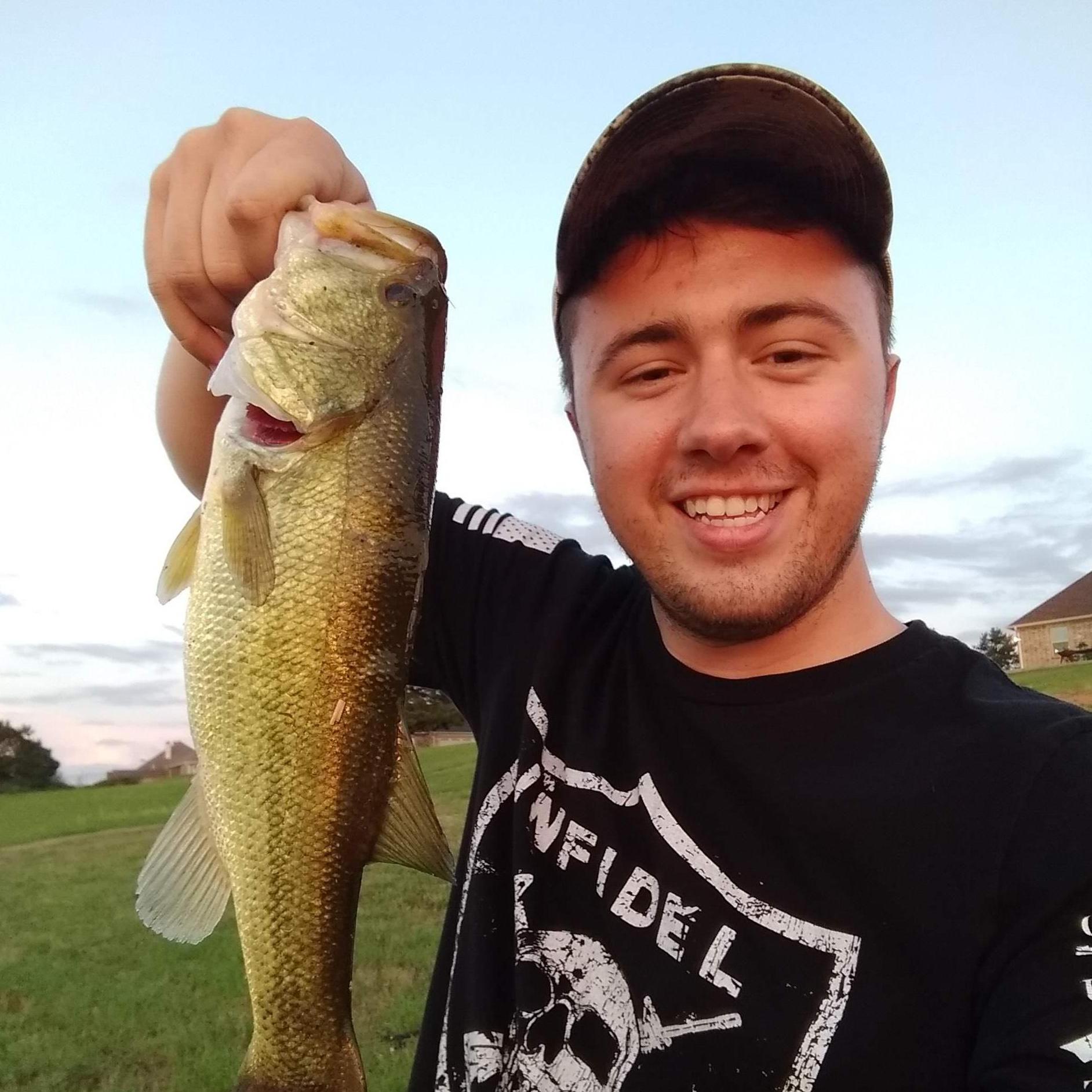 This isn't the biggest fish of the day....