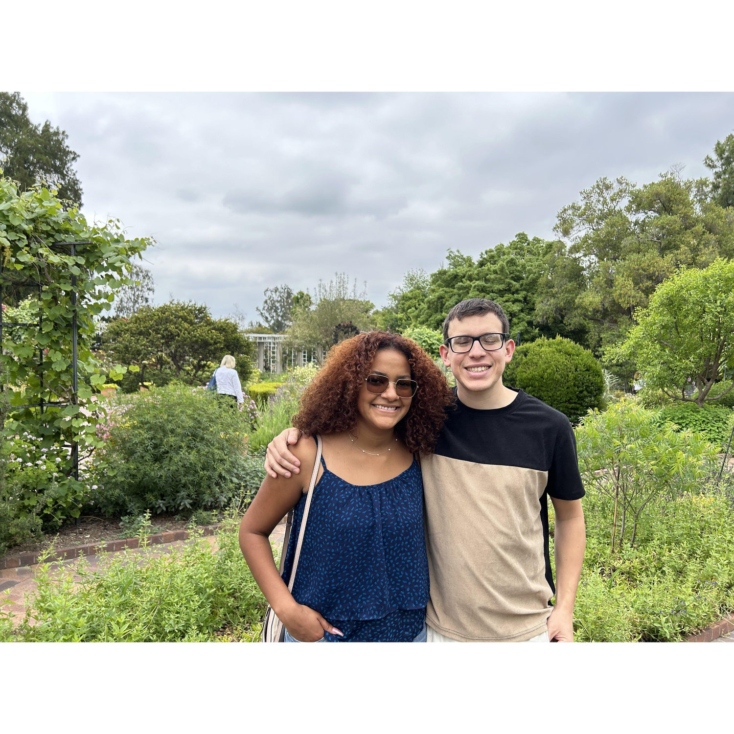 Our visit to the Rose Garden in San Marino Ca.