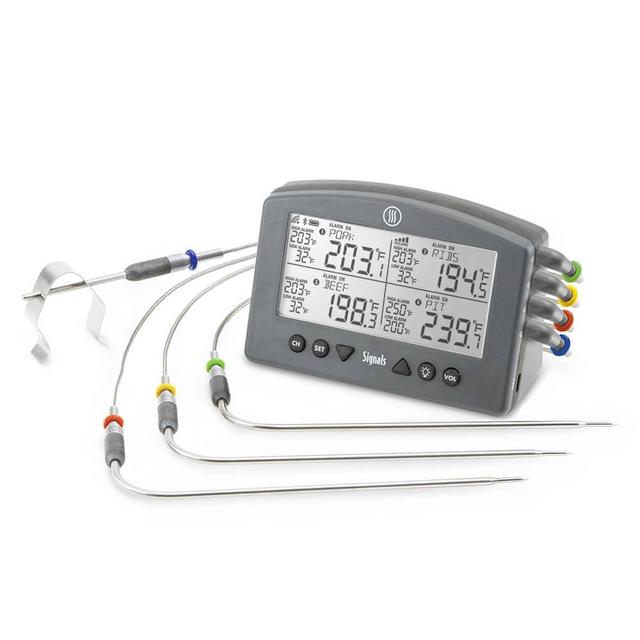 Signals™ BBQ Alarm Thermometer with Wi-Fi and Bluetooth® Wireless Technology