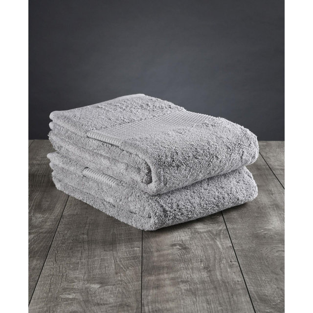 Delilah Home Turkish Organic Cotton Pack Face Towels, Set of 2