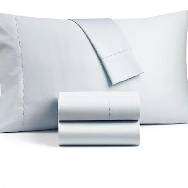 Charter Club Solid 550 Thread Count 100% Cotton Sheet Sets, Exclusively at Macy’s - Macy's