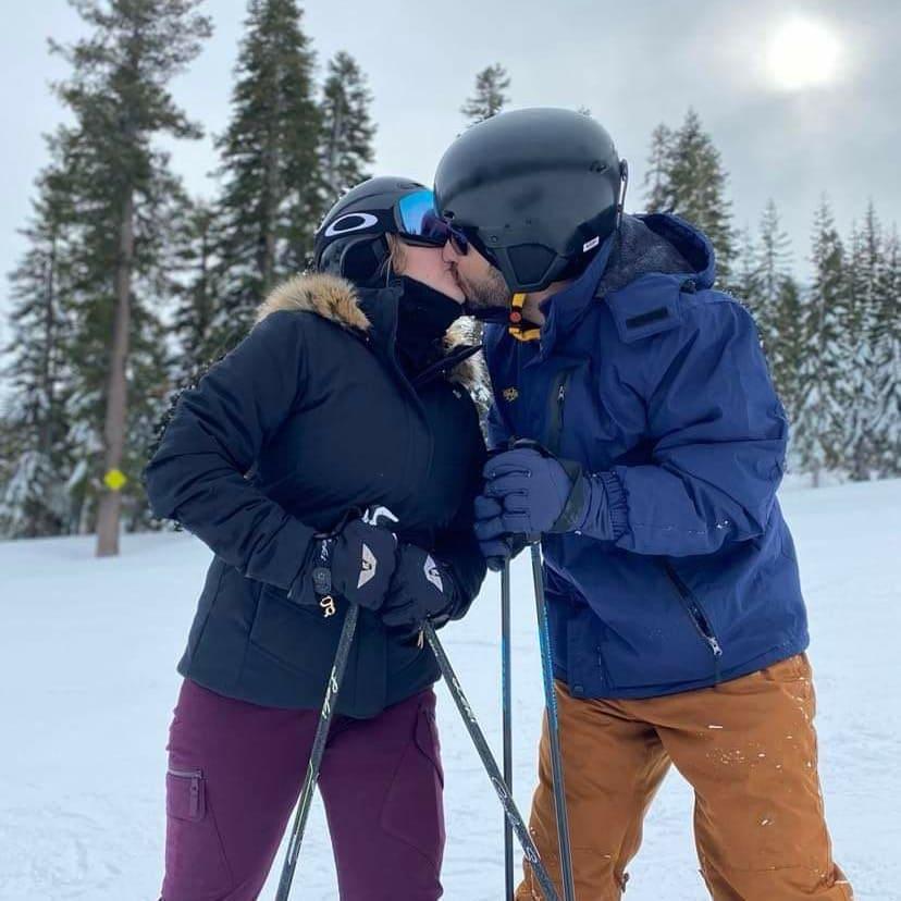 Ski lesson in Lake Tahoe