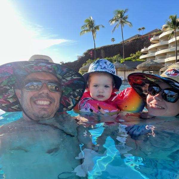 •October 2022• Mitchell & Kelly return to Maui for the first time as a family of 3! Mikaela’s first big vacation!