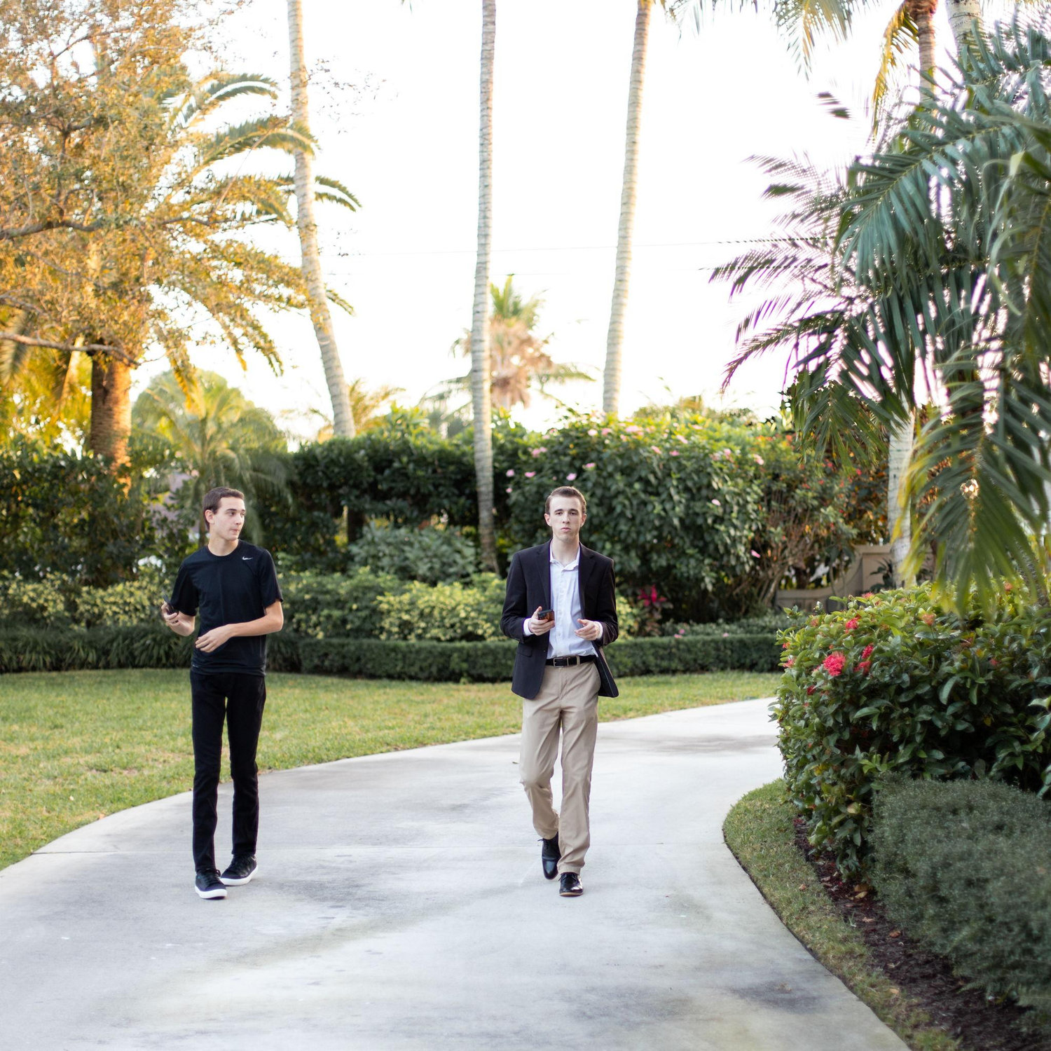 Walkin up with Luke