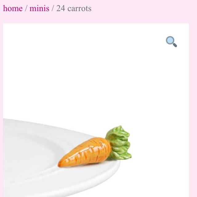 Nora Fleming mini- 24 carrots