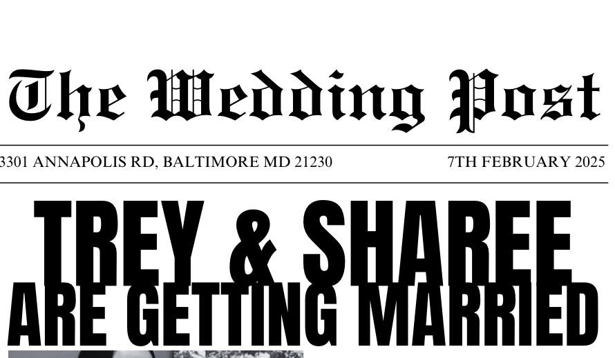 The Wedding Website of Sharee Dinkins and Trey Faust