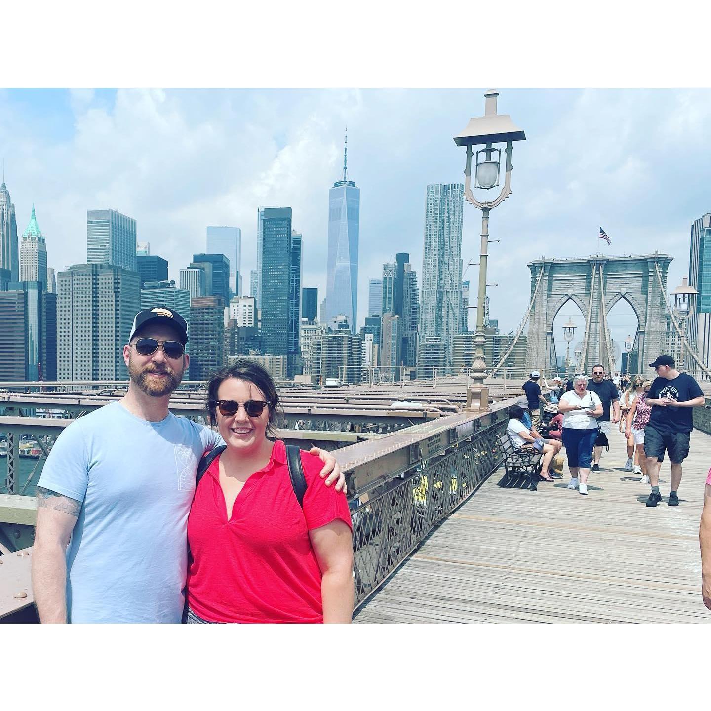 We went to NYC (and long island) the summer of 2022! I met a bunch of Zach's extended family and saw his old stomping grounds.