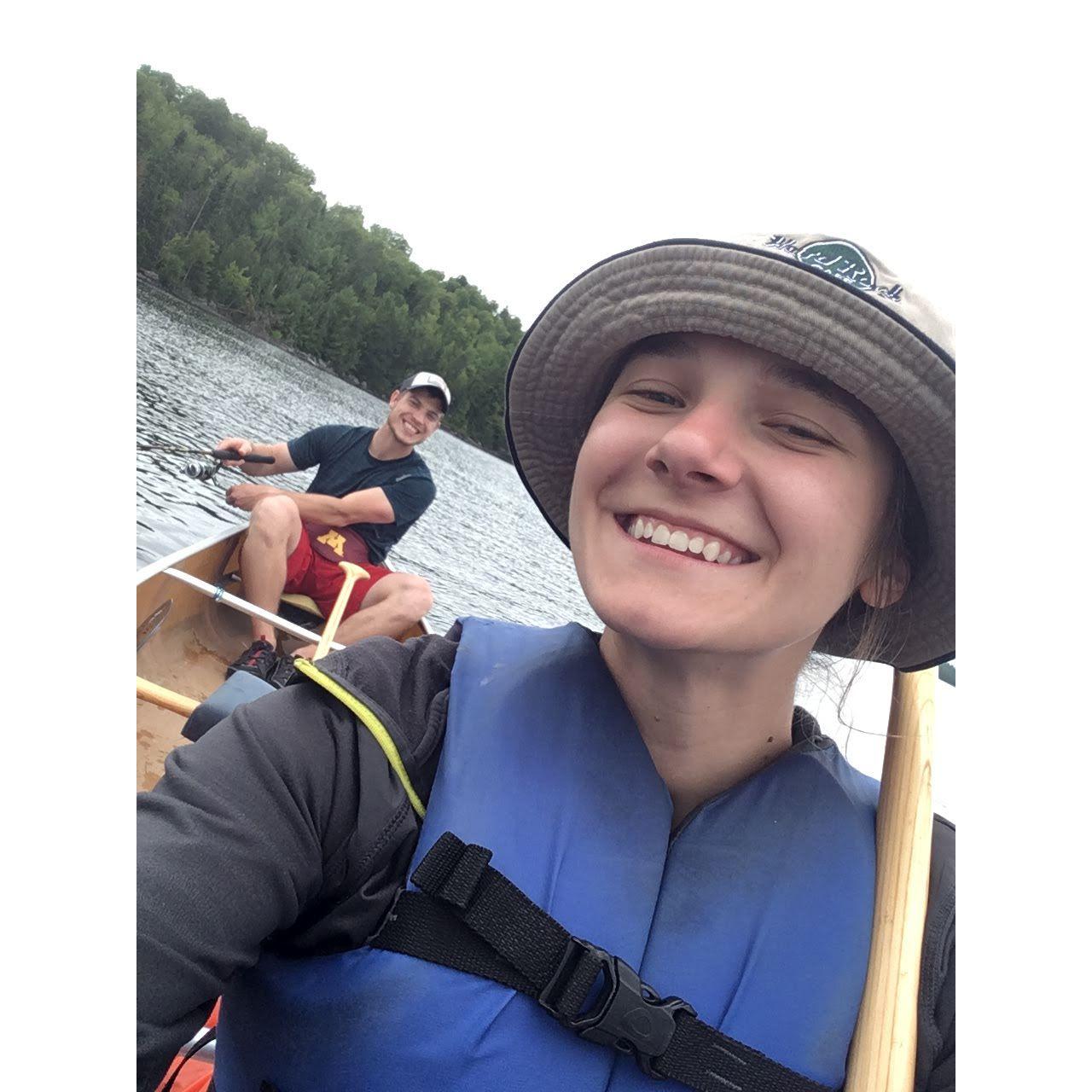 Our first Boundary Waters Trip together!