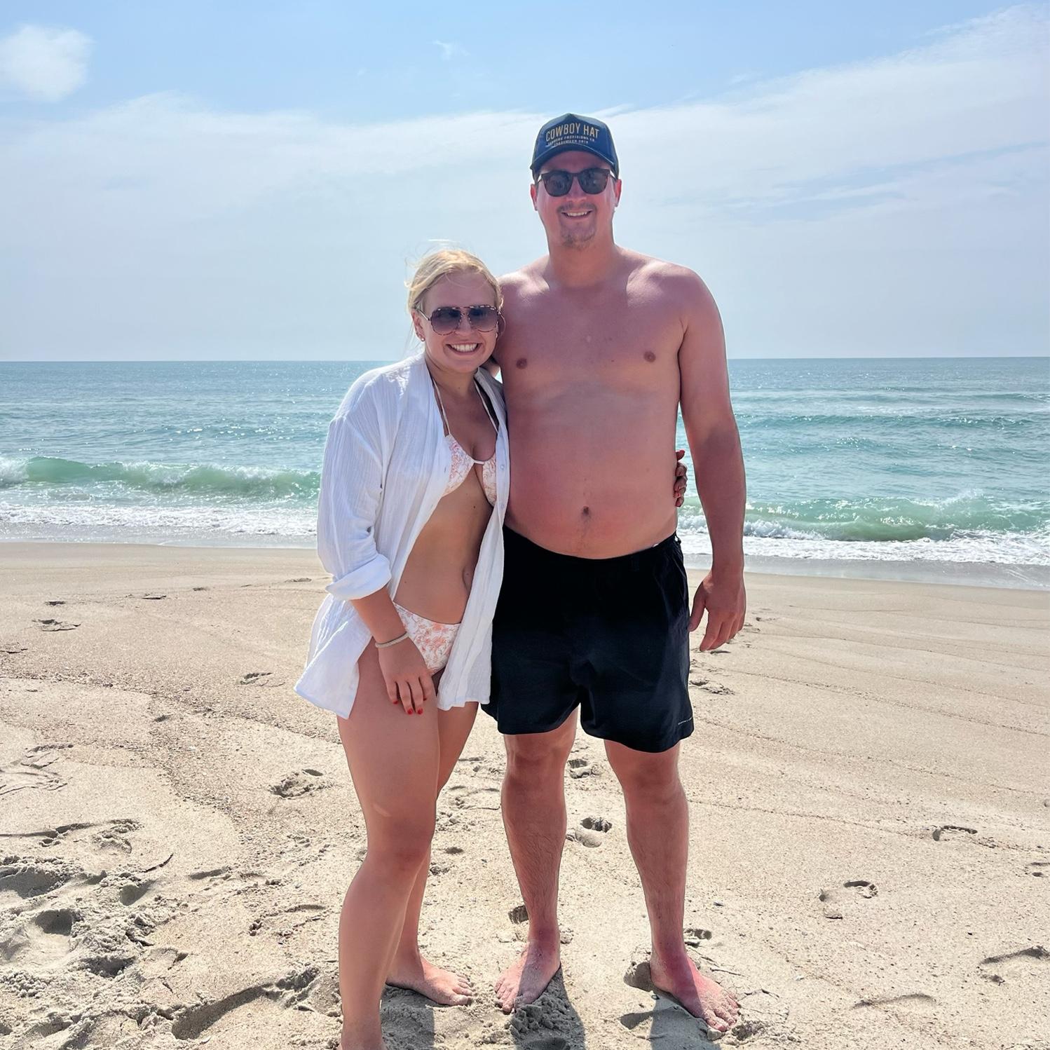 Enjoying summers on the beach in Wilmington, NC with Jack's family is one of our favorite things to do!