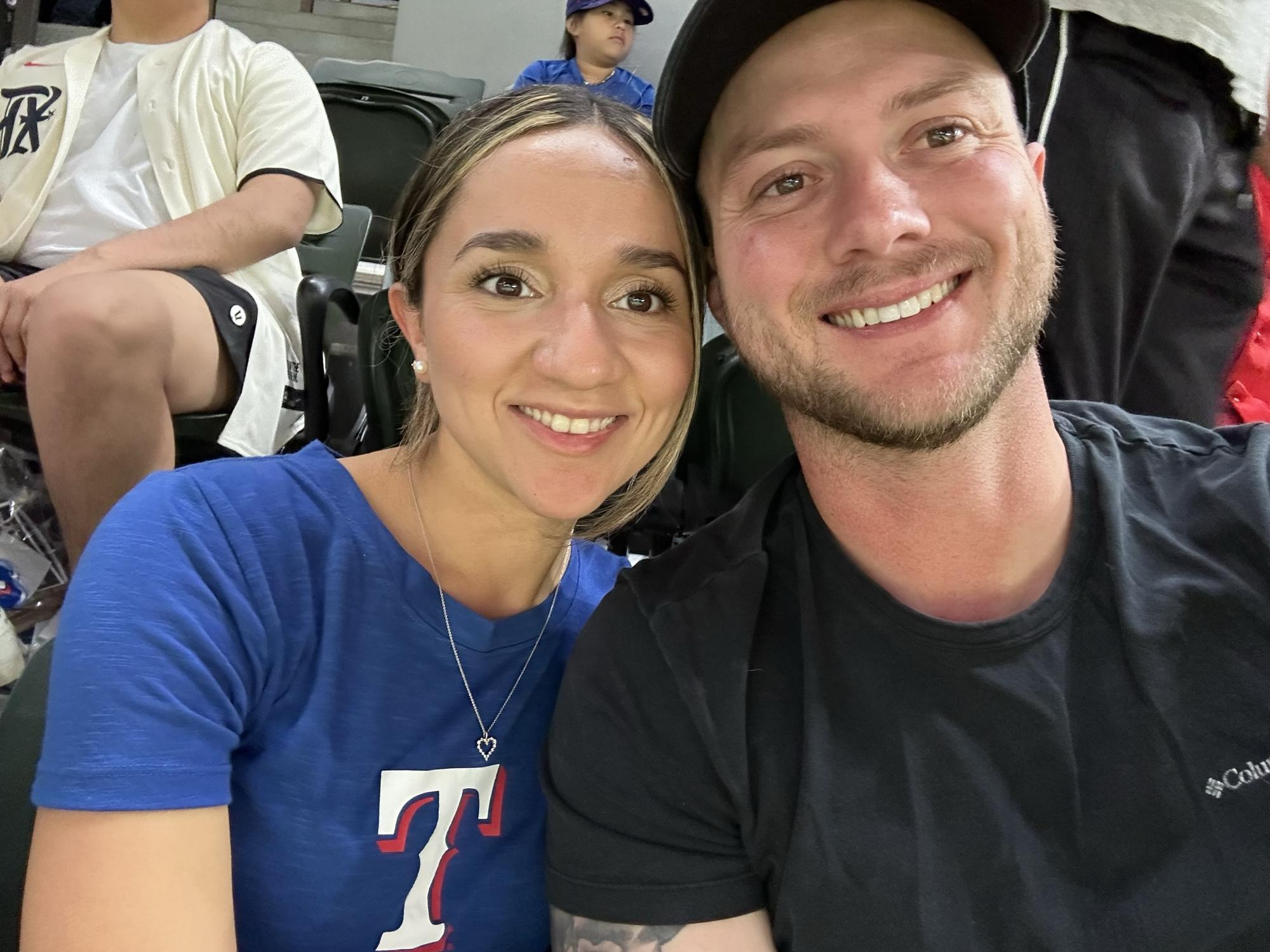 Texas Rangers game.