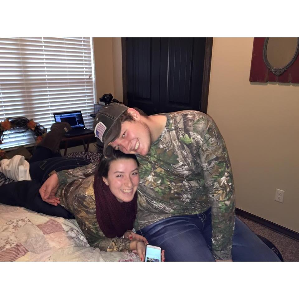 Christmas Break of our freshman year.