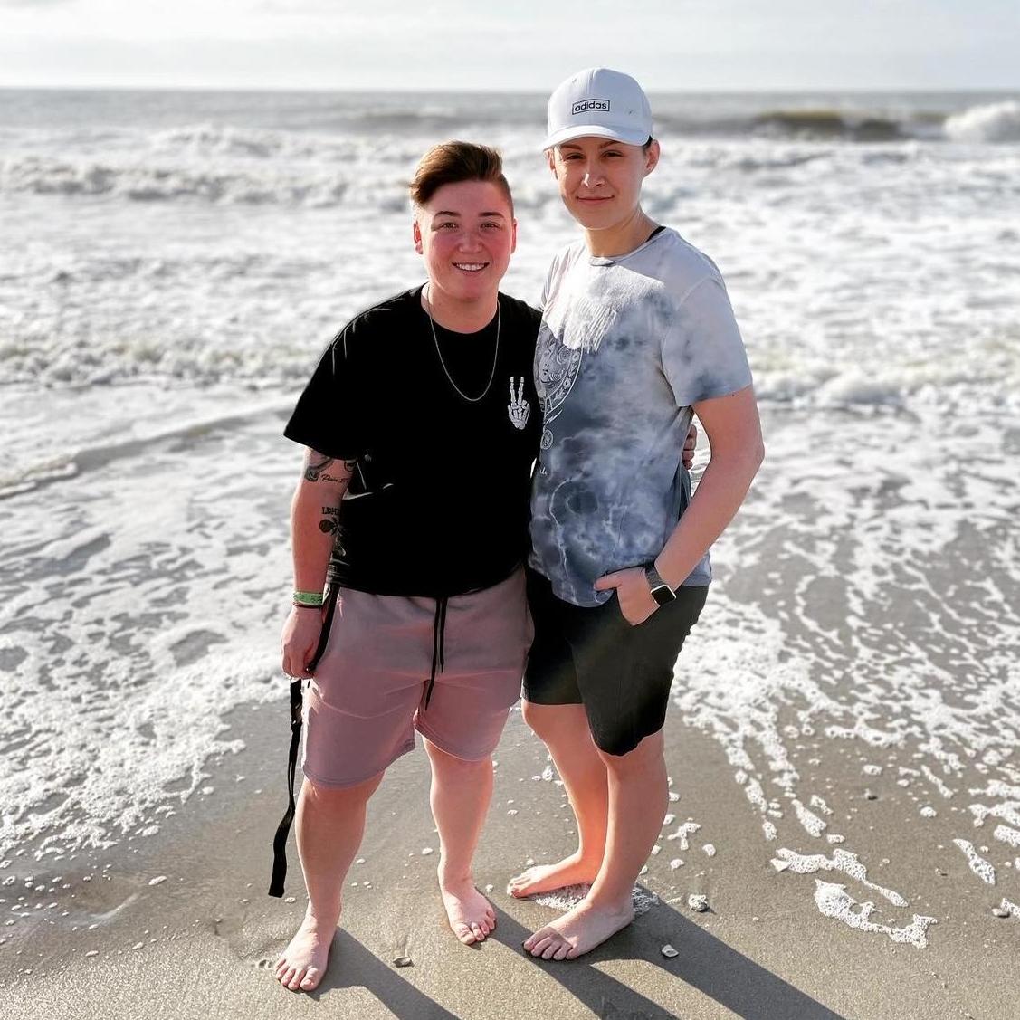 Our two-year anniversary trip to Myrtle Beach.