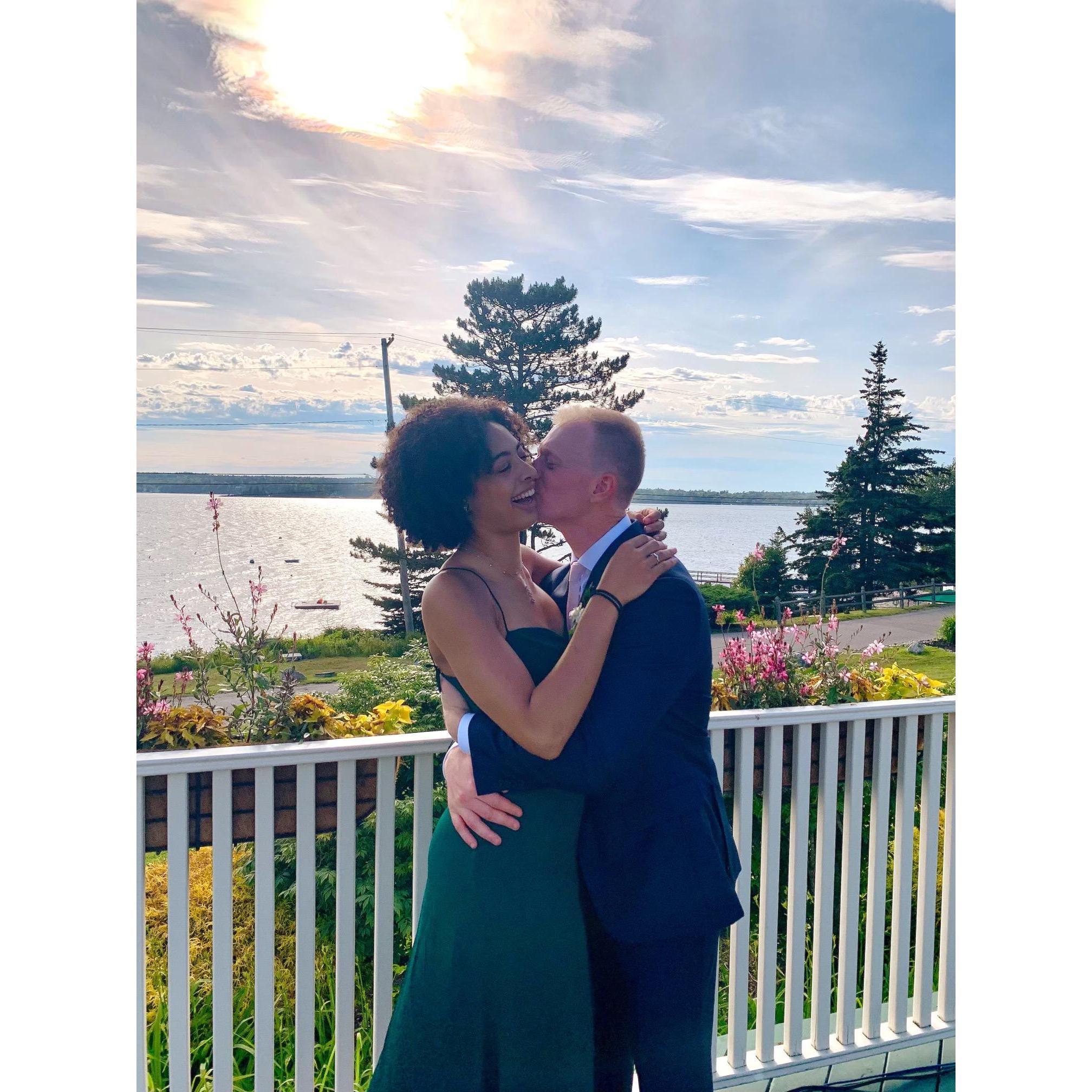 Celebrating Rob & Sarah's wedding in Booth Bay Harbor, Maine! June 2021