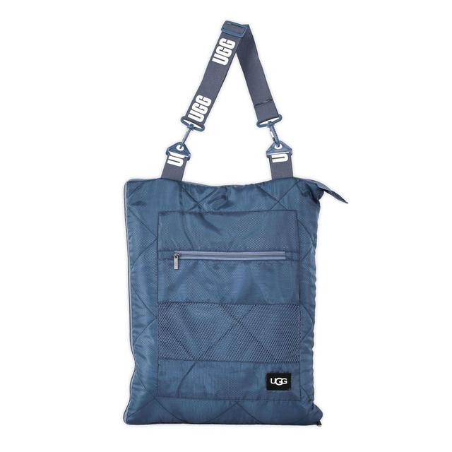UGG® Mischa Quilted Indoor/Outdoor Throw Blanket in Pacific Blue