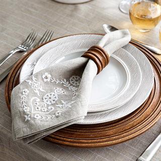 Heidi Embroidered Napkin, Set of 4