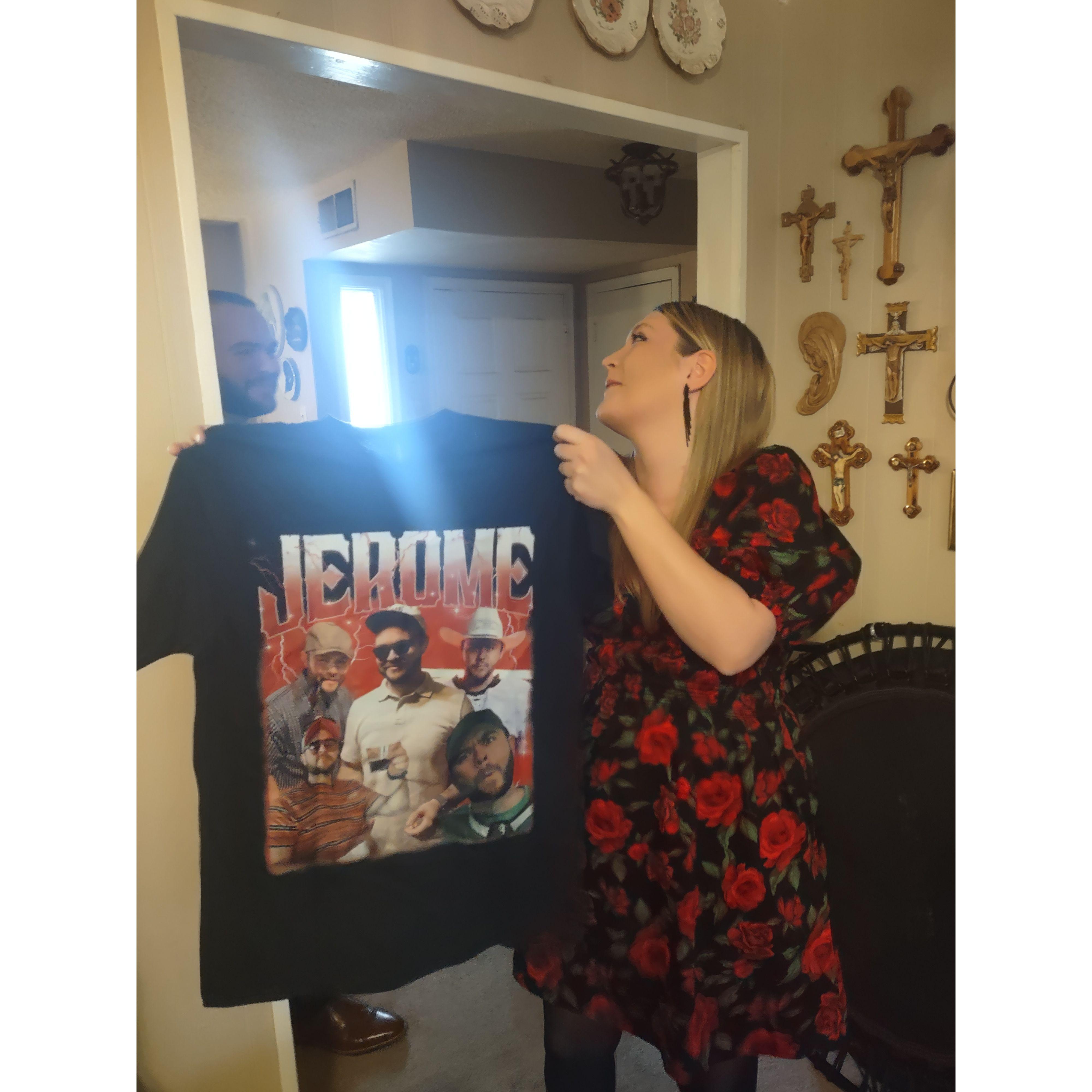 Jeremy's anniversary present