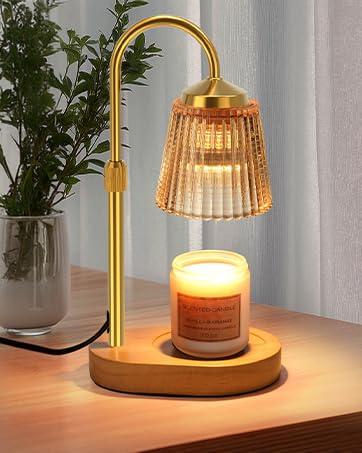Yohonk Candle Warmer Lamp with Timer Dimmable, Adjustable Lamp Candle Warmer, Birthday Gifts for Women Mom, Wax Warmer Lamp for Scented Jar, House Warming Gifts New Home Decor