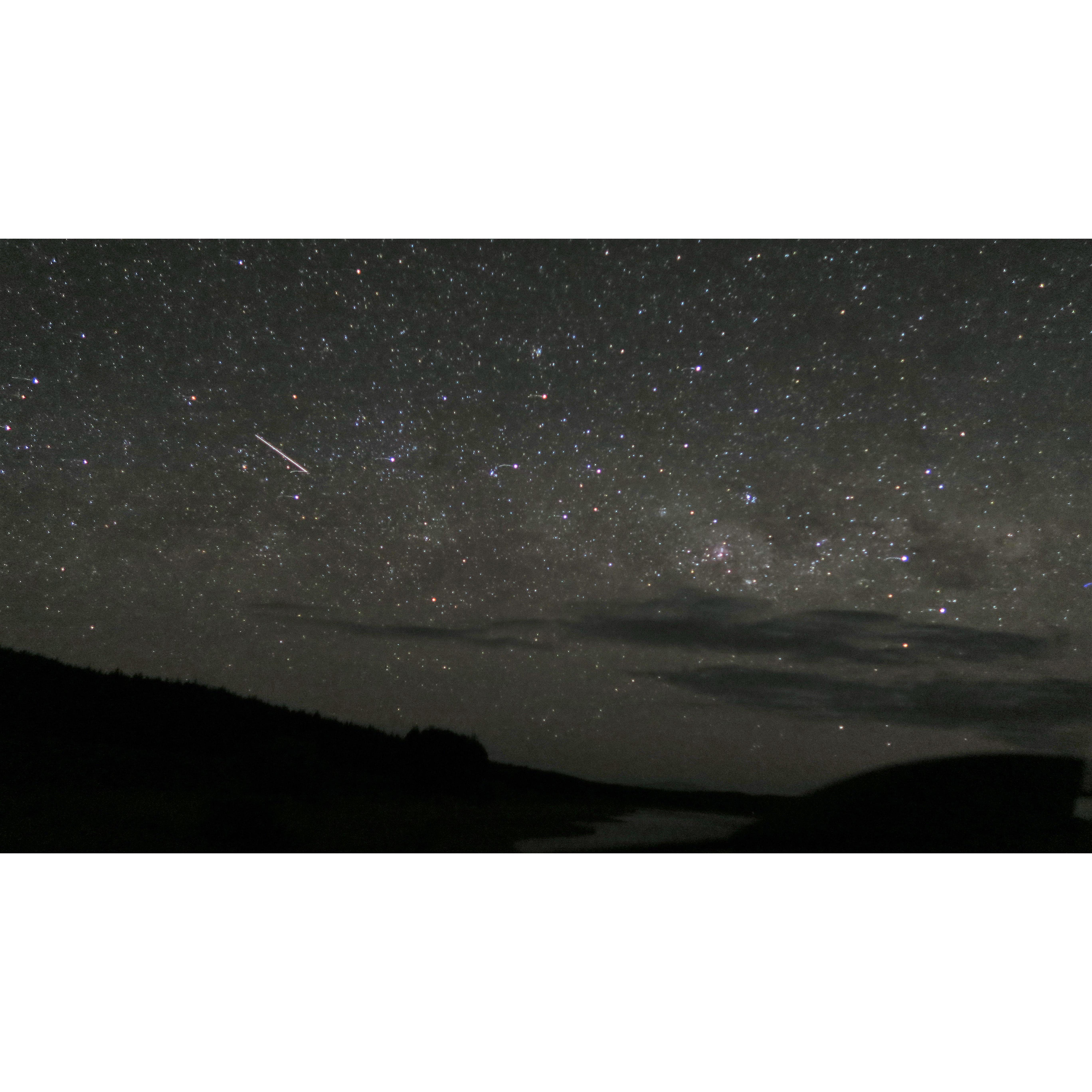 Wishing upon a star in the Mackenzie National Dark Sky Reserve (best place in the world to see the stars)