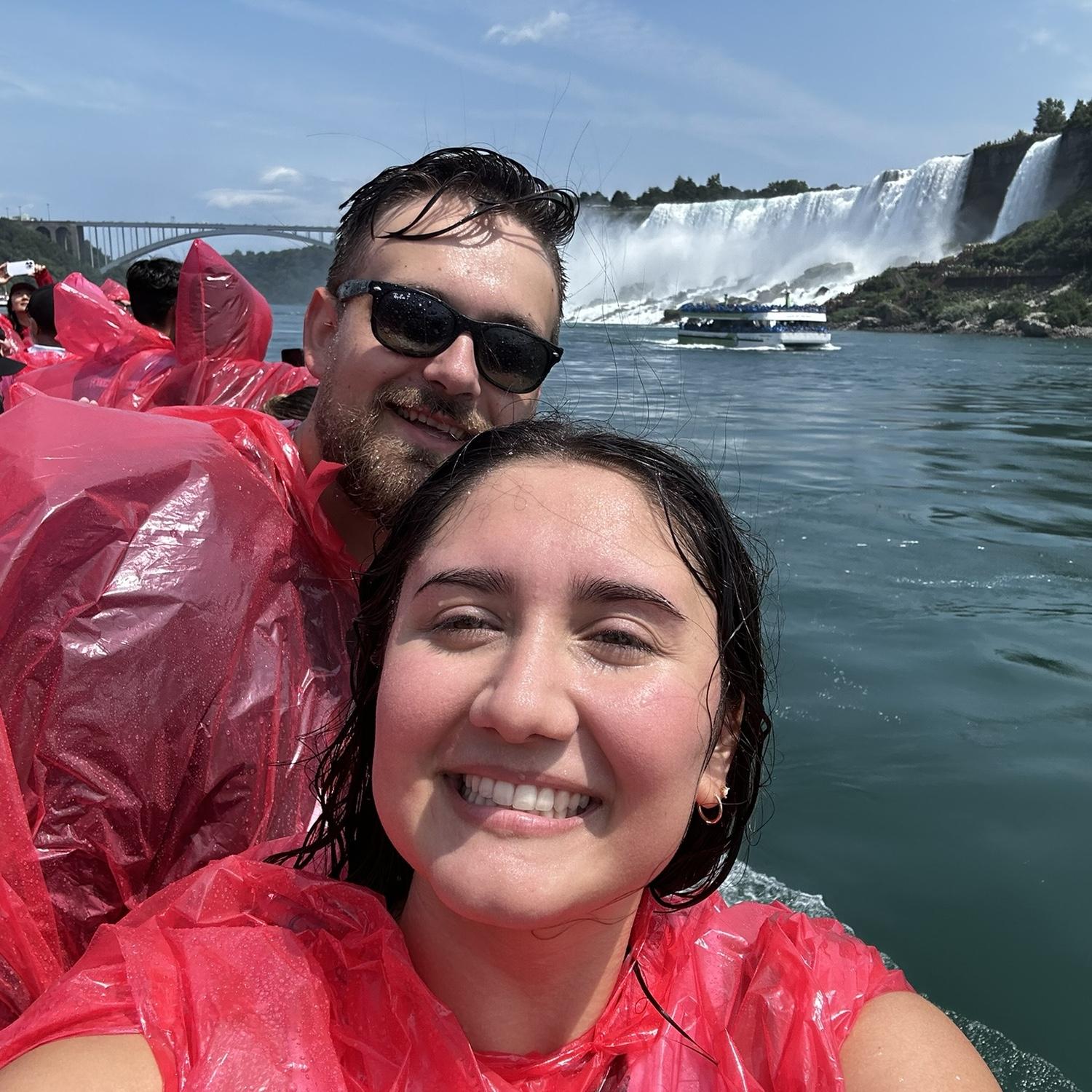 Ferry ride in Niagara Falls