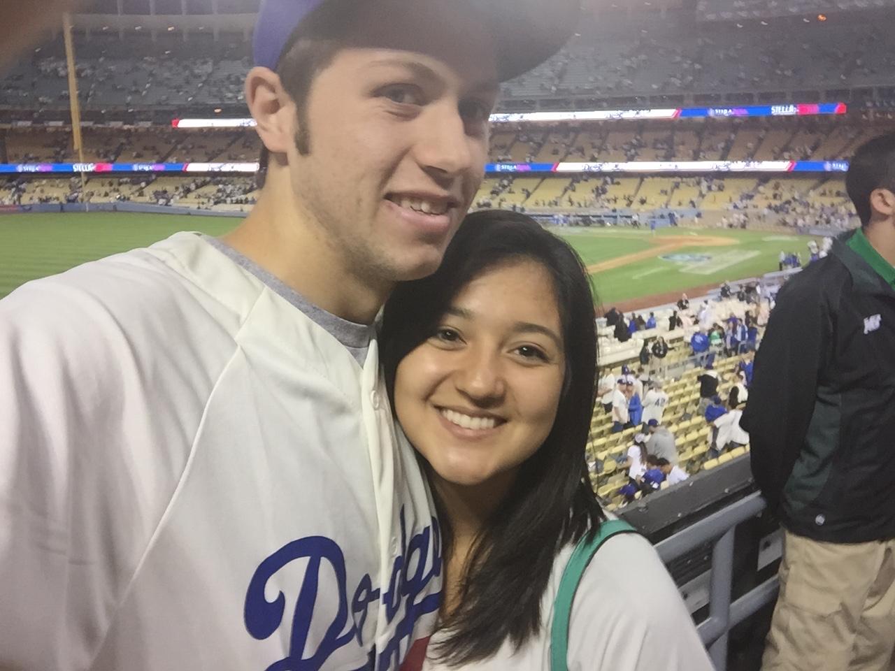 First Dodger’s game.