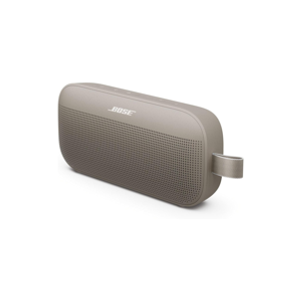 Bose SoundLink Flex Portable Bluetooth Speaker (2nd Gen), Portable Outdoor Speaker with Hi-Fi Audio, Up to 12 Hours Battery Life, Waterproof and Dustproof, Sandstone
