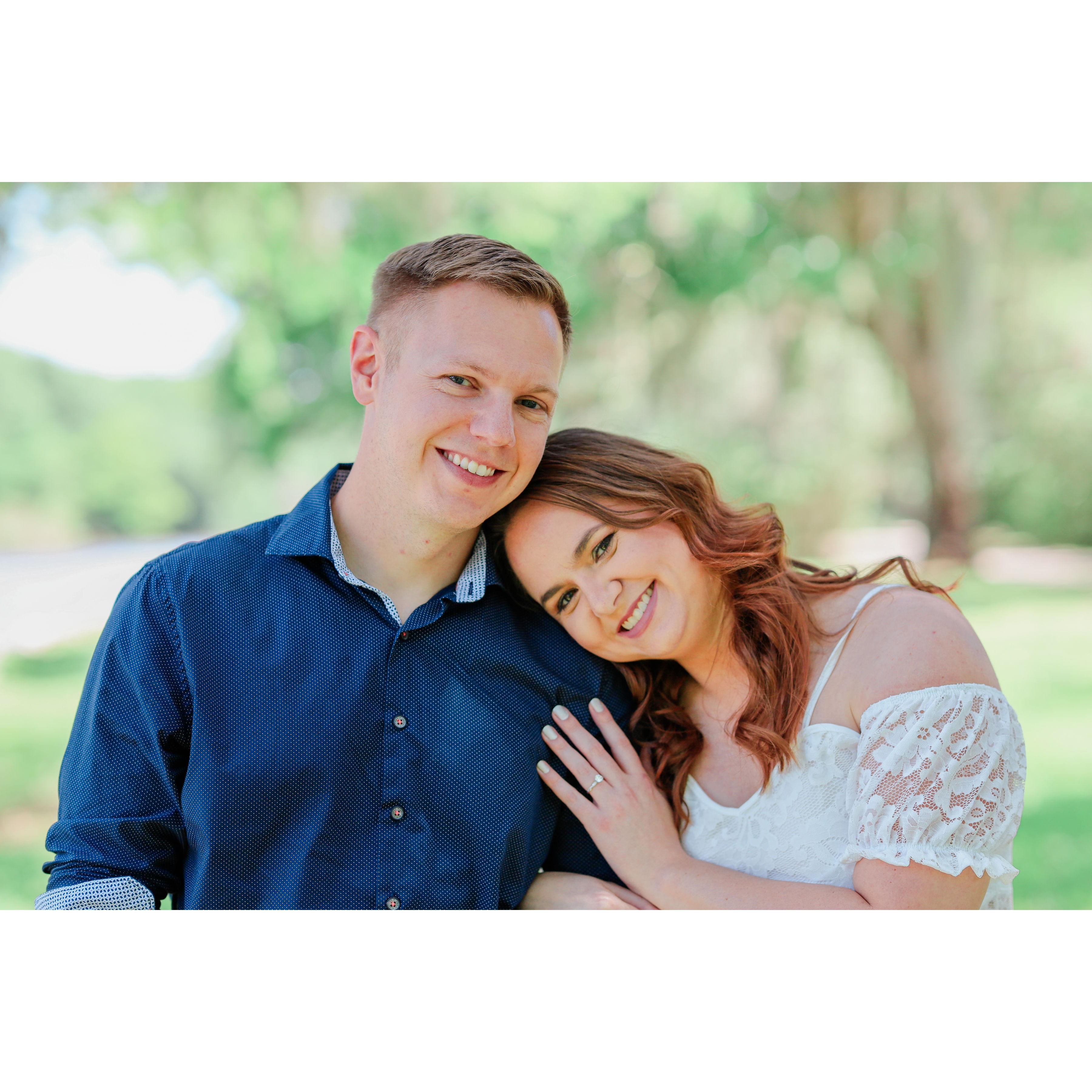 One of my favorites from our engagement session