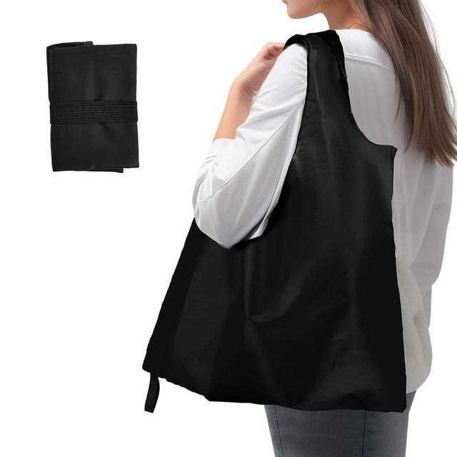 Criyar Washable Reusable Grocery Bags, Foldable Reusable Shopping Bags, Polyester Tote, Pocket Size Carrier