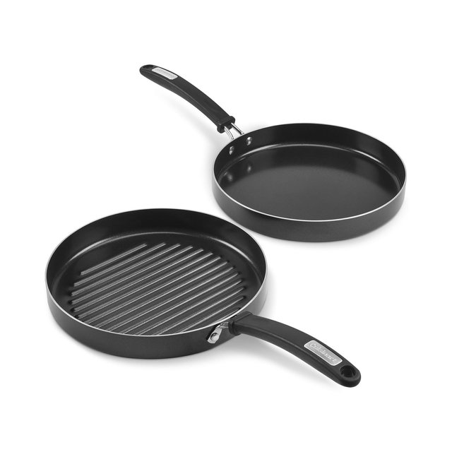 Cuisinart Ceramic Nonstick Grill Pan & Griddle Set