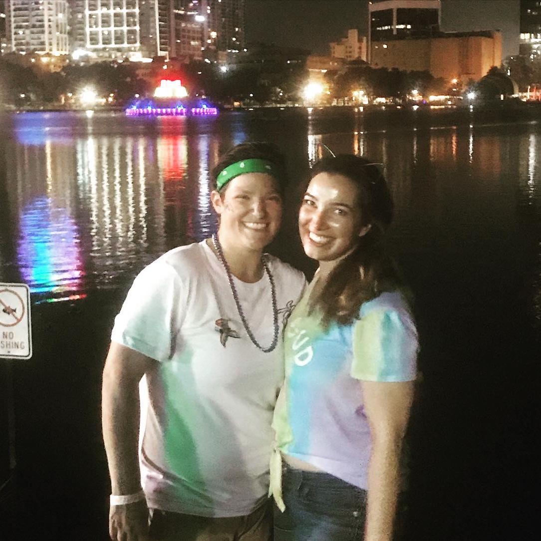 Orlando Pride 2019- first event together.