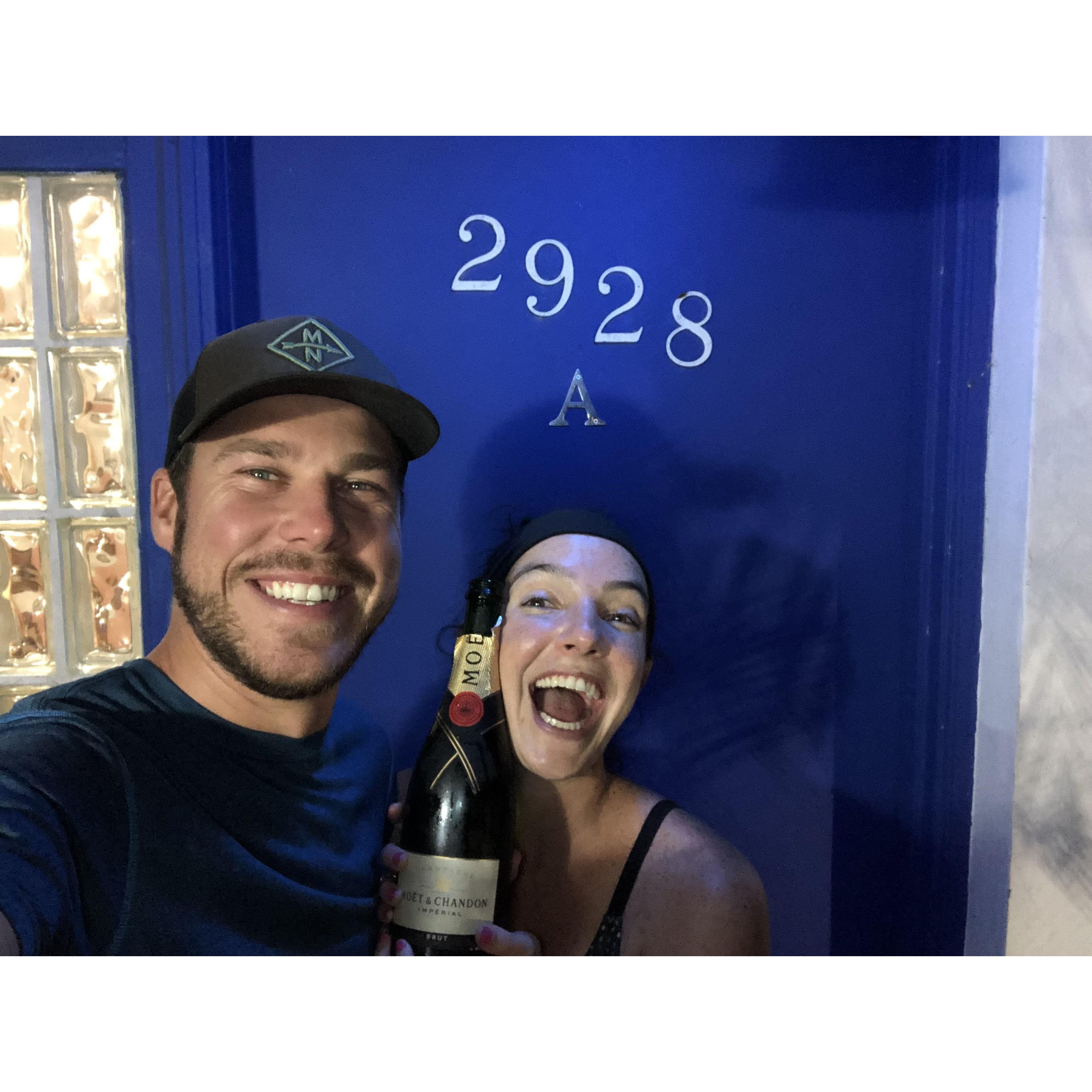 Moving in together for the first time!