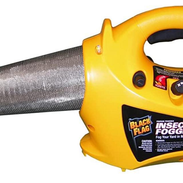 Black Flag 190095 Propane Insect Fogger (NEW VERSION) for Killing and Repelling Mosquitoes, Flies, and Flying Insects Outdoors