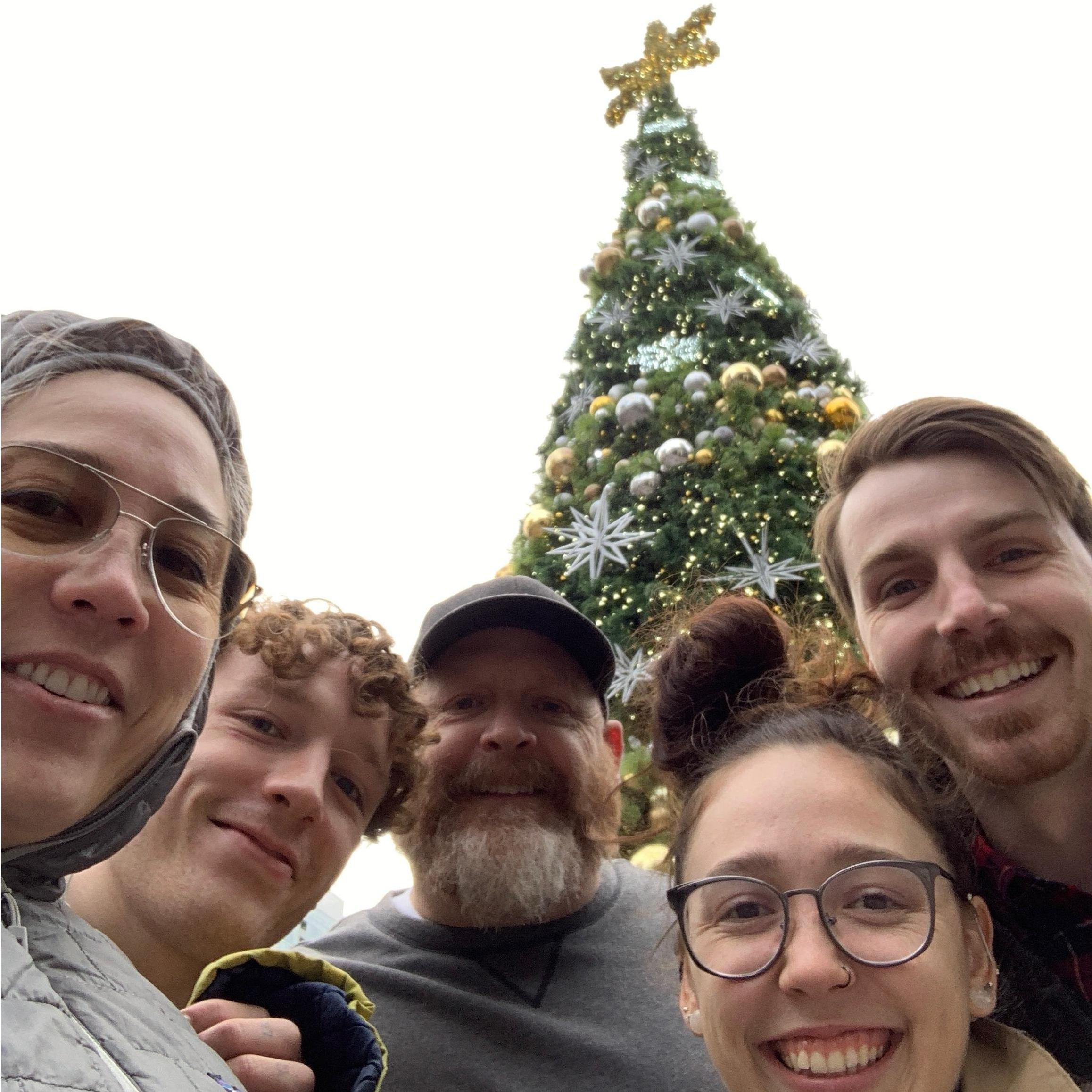 Christmas with Keeley's family