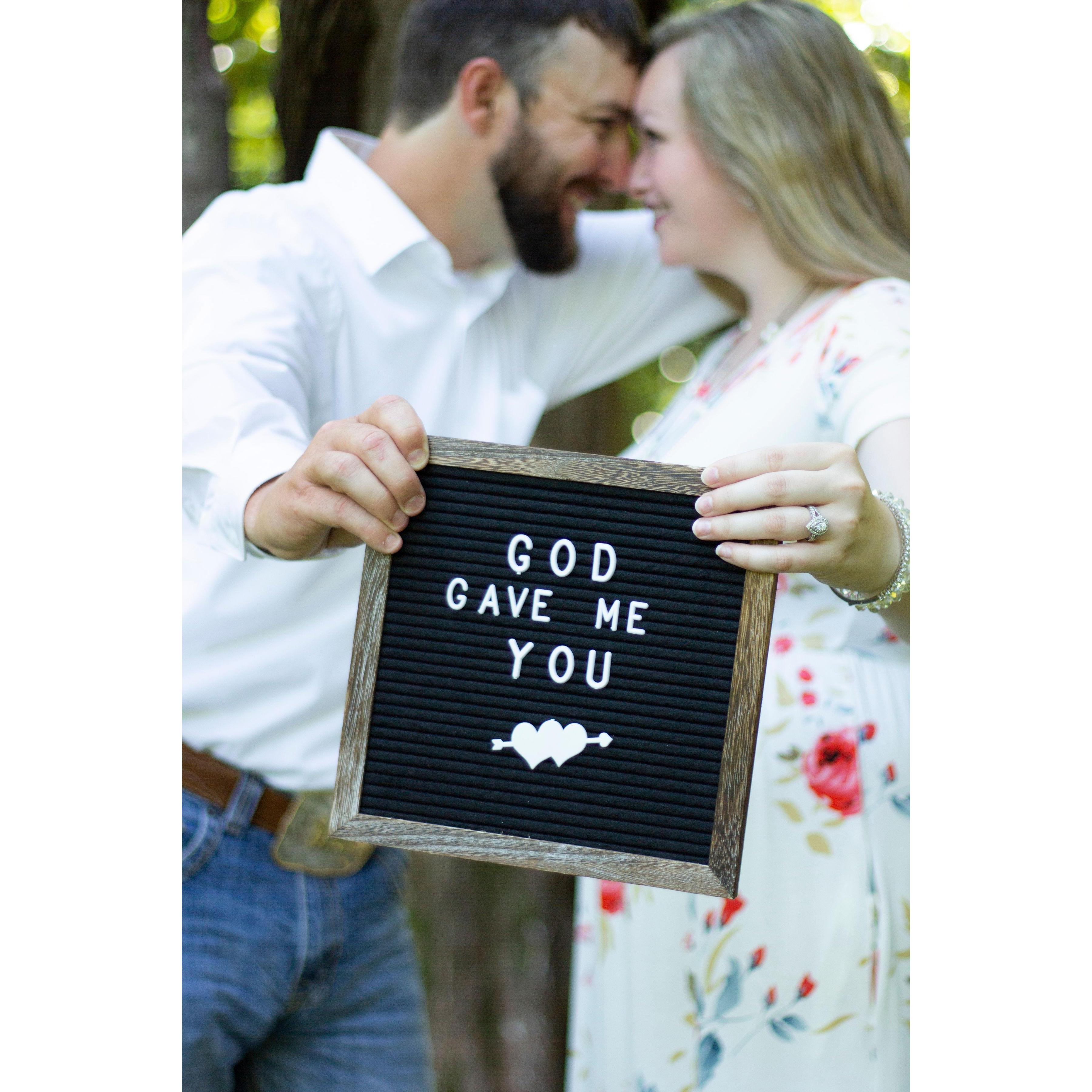 God gave me you!