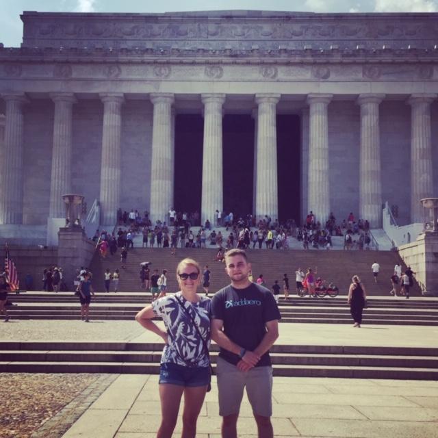 Garrett and Whitney in DC