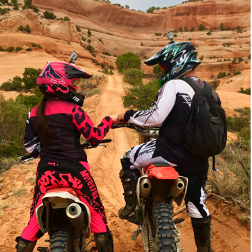 Dirt Biking in Moab, Utah