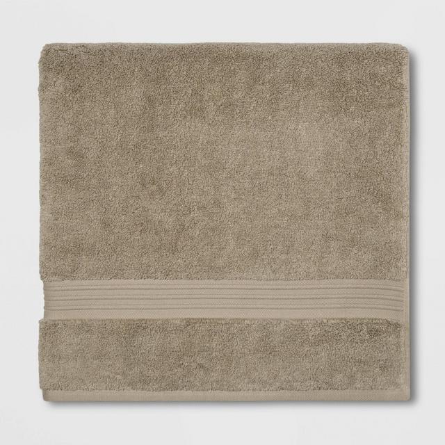 Bath Sheet Taupe - Threshold Signature™