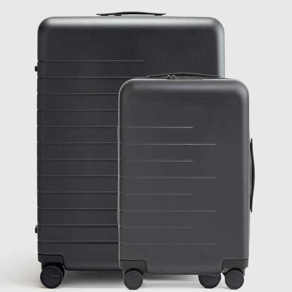 Quince Expandable Carry-On & Large Check-In Suitcase Set - Black