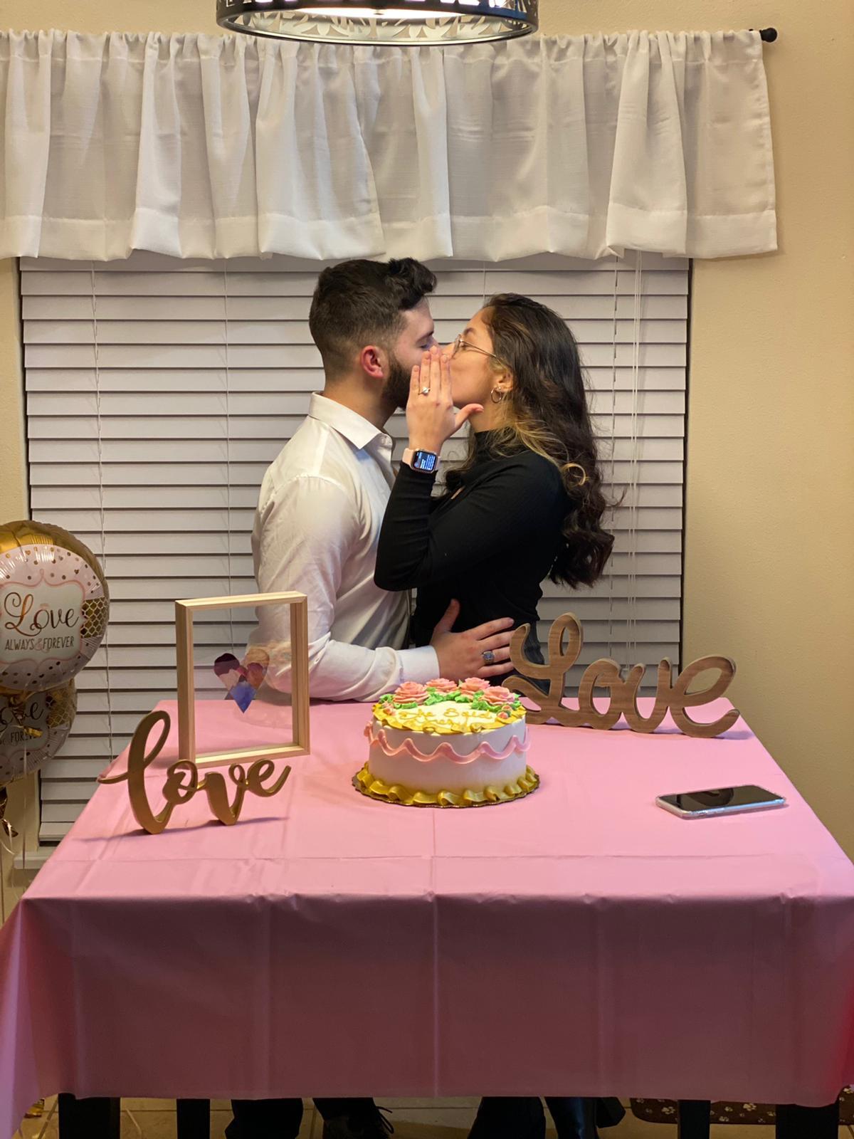 Drea becoming future Mrs. Rodriguez!