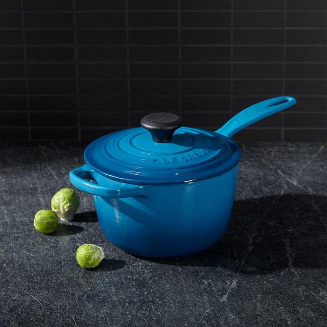 Le Creuset ® Signature 1.75-Qt. Marseille Saucepan with Lid