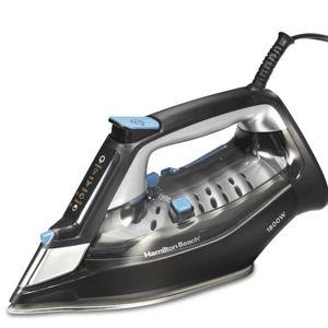 Hamilton Beach FabricIQ Black Iron with Automatic Shut-Off ( 1800 -Watt )