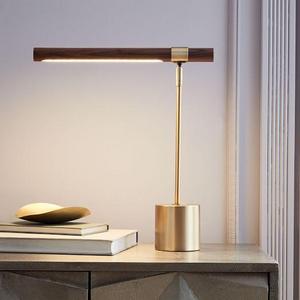 Linear Wood LED Table Lamp