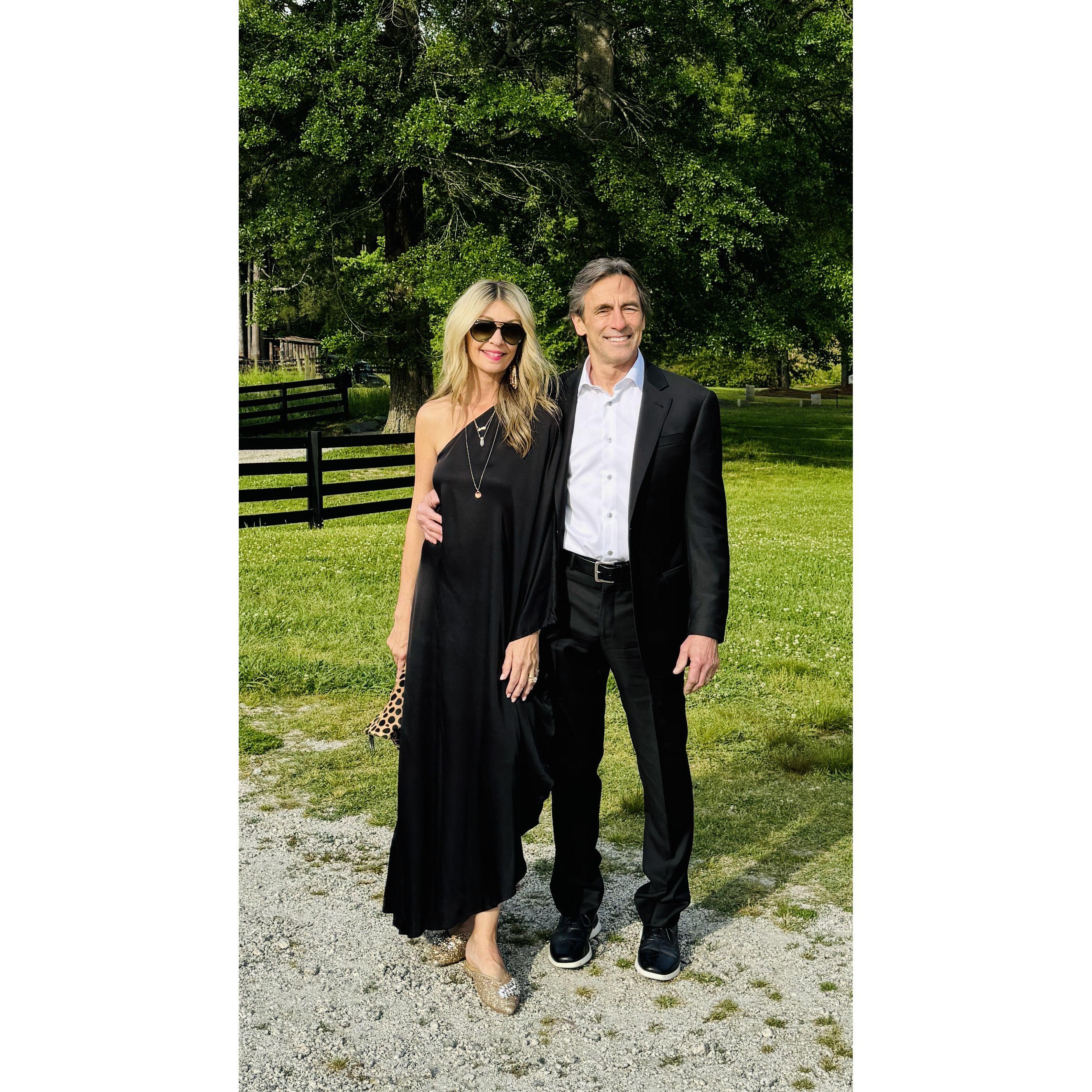 The wedding is graciously hosted by Lisa and Jim Challenger, Taylor’s aunt and uncle.