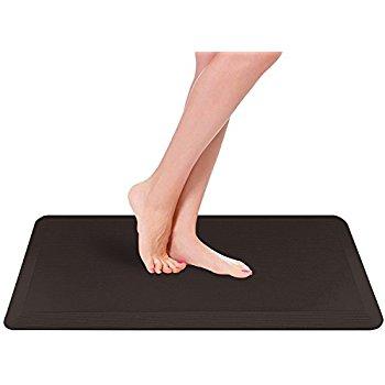 Amazon- Sky Mat, Comfort Anti Fatigue Mat, Perfect for Kitchens and Standing Desks, 20 x 39 x 3/4" Brown