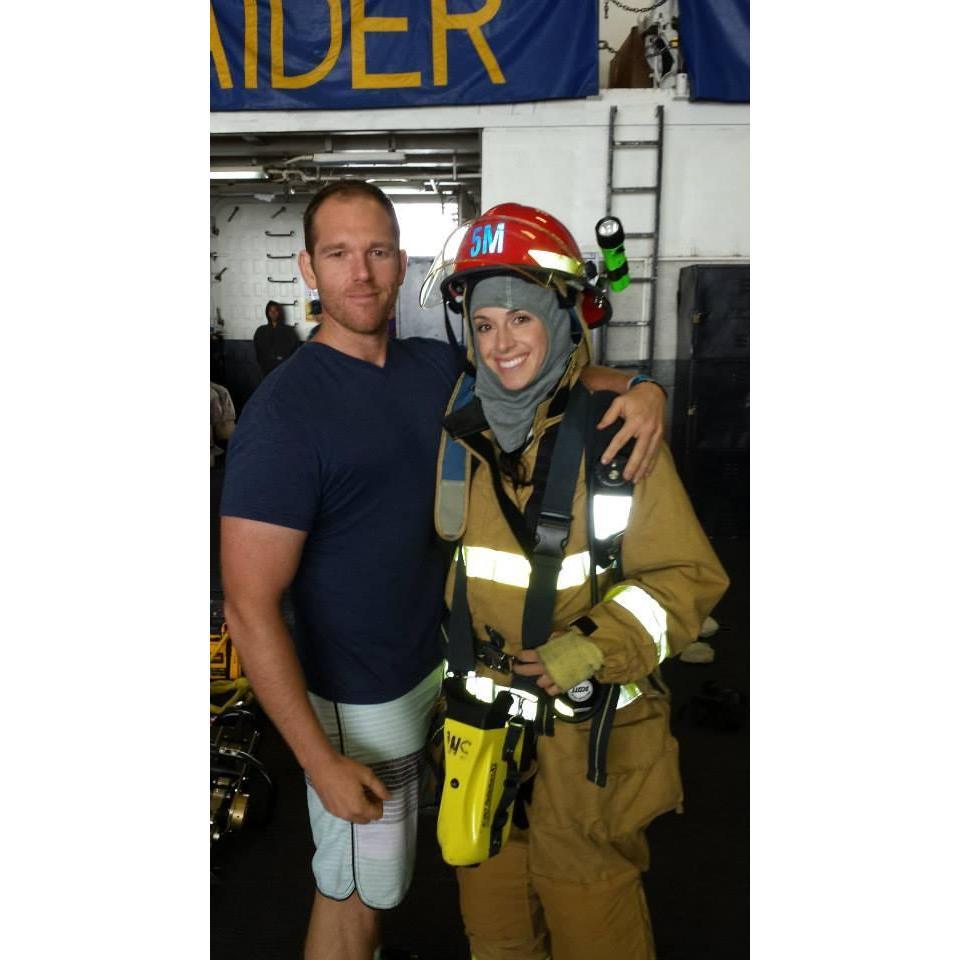 Visting Dave's brother on the USS Makin Island (LHD-8), San Diego, 2014