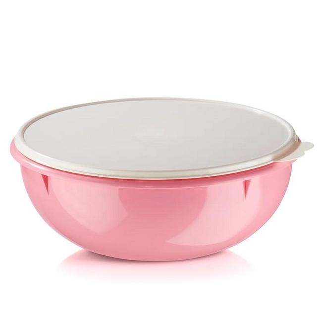Tupperware 26 Cup Fix N Mix Bowl. Pink