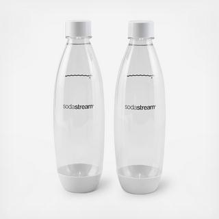 Slim Carbonating Bottle, Set of 2