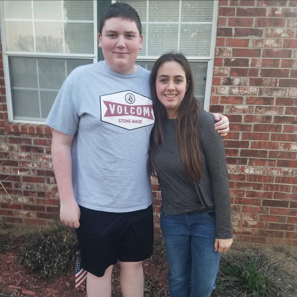 Two cuties who were oblivious - 2018