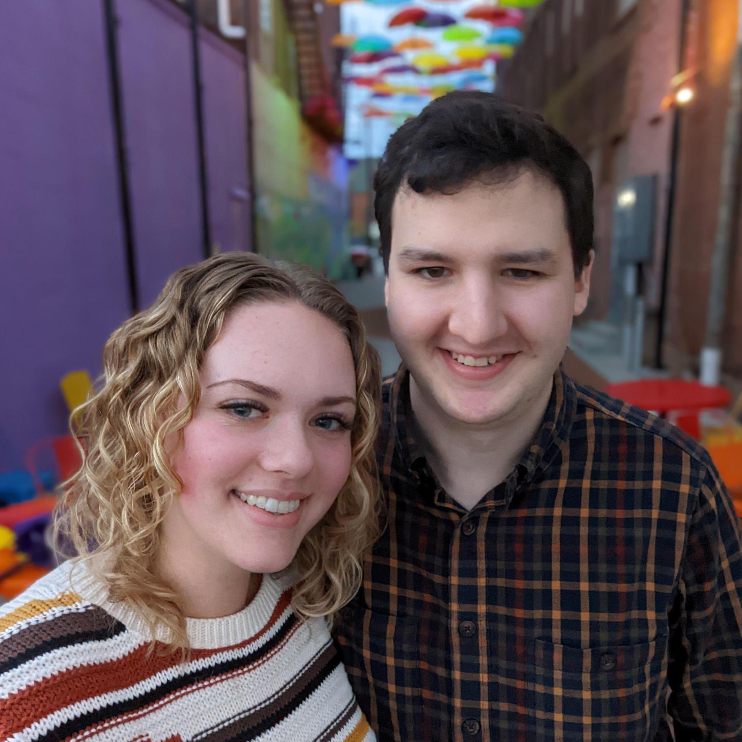 One of our first pictures together!