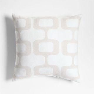 Sunbrella Retro Geo Outdoor Throw Pillow